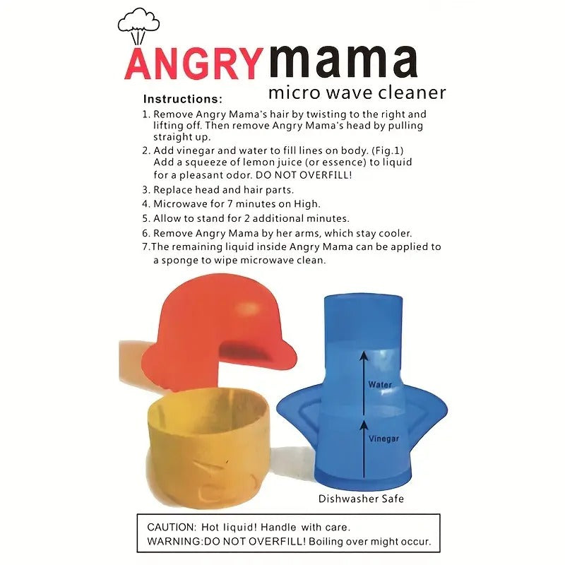 Angry Mama Microwave Oven Cleaner