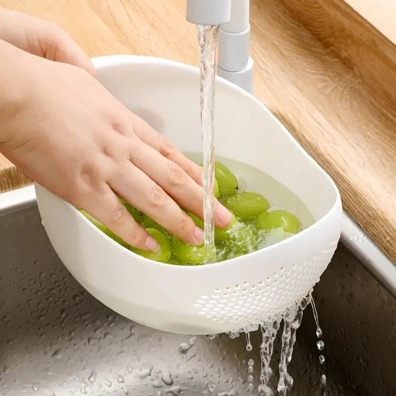 Rice Washing Drain Basket