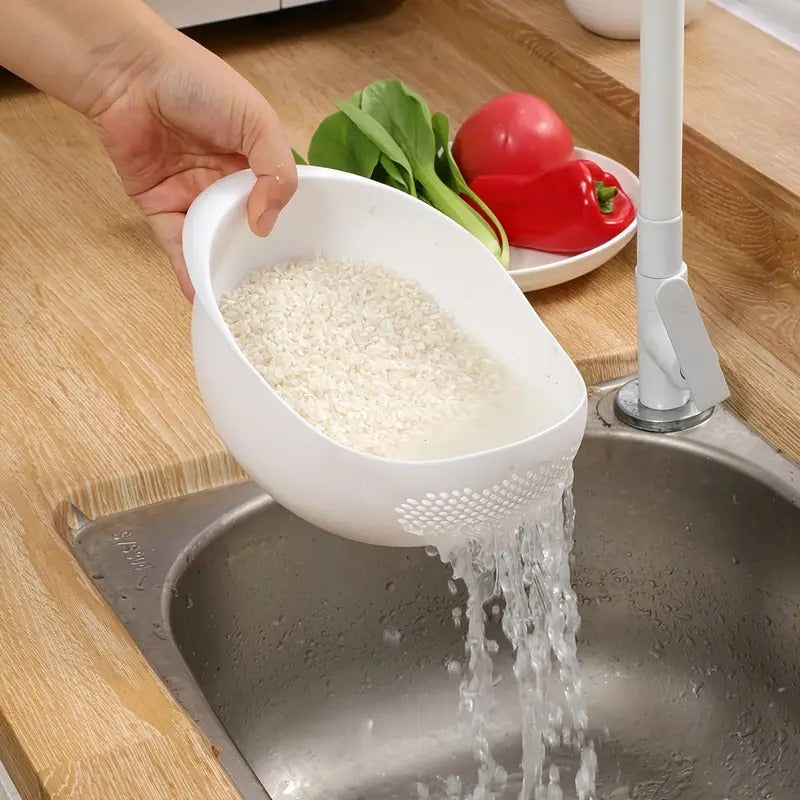 Rice Washing Drain Basket