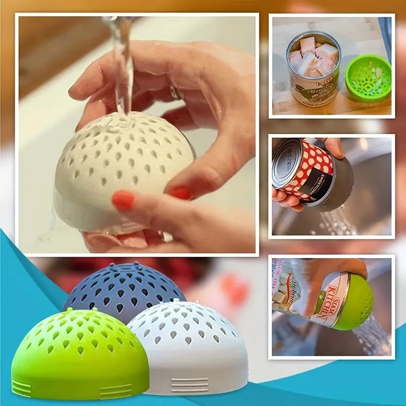 Silicone Multi-Size Can Strainer