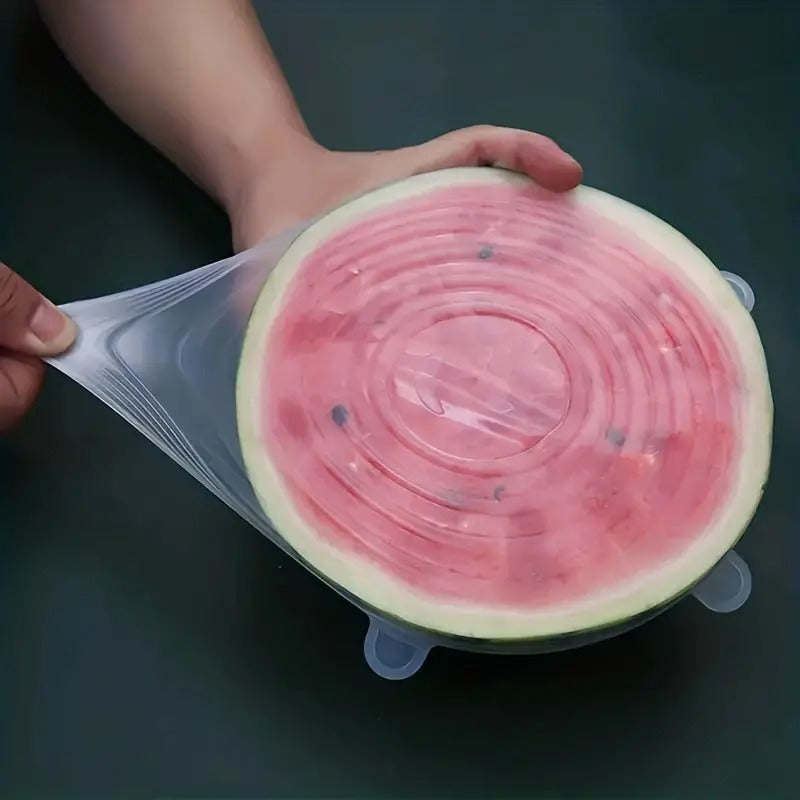 6pk Reusable Silicone Stretch Lids