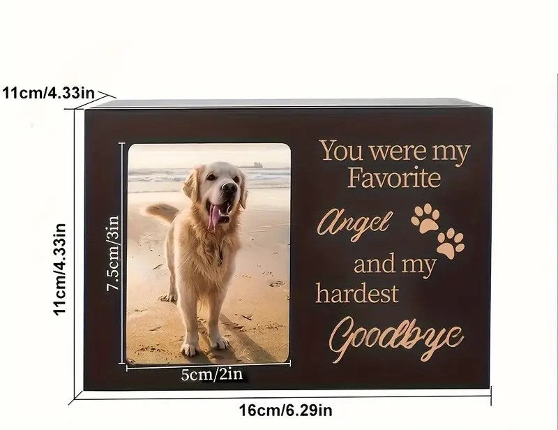 Wooden Pet Memorial Urn