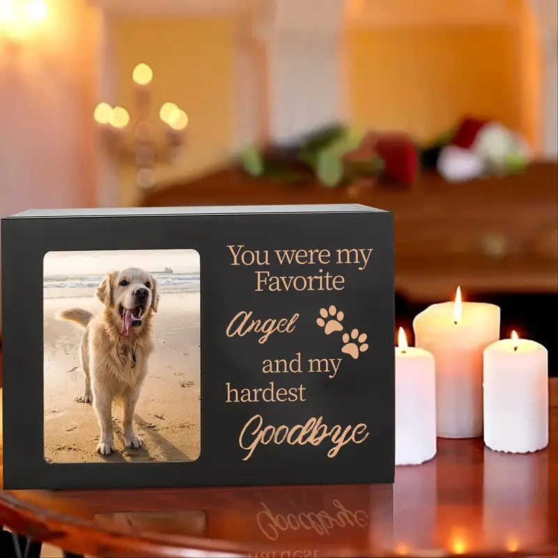 Wooden Pet Memorial Urn