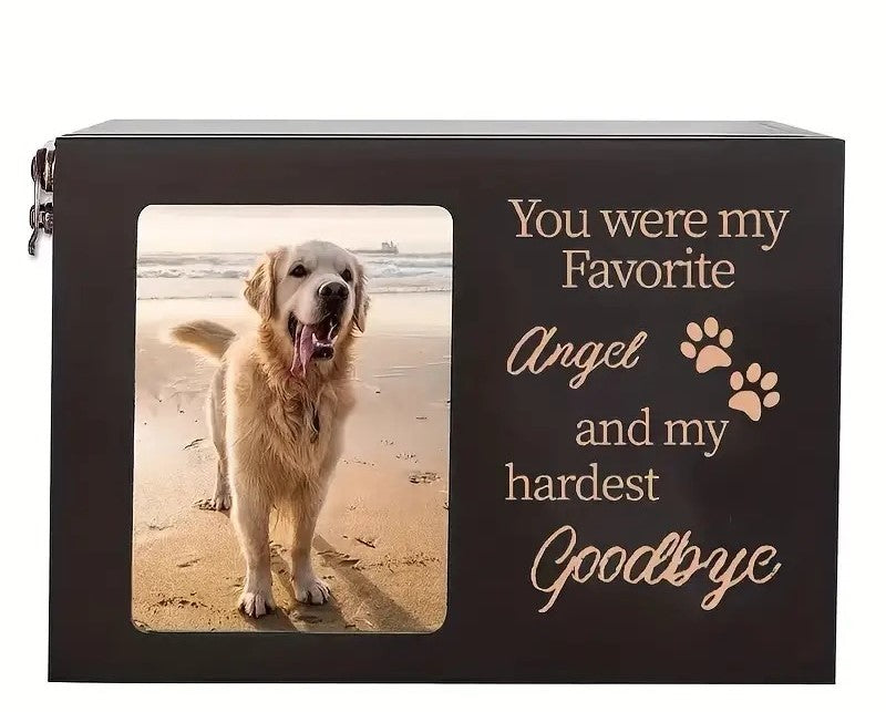 Wooden Pet Memorial Urn